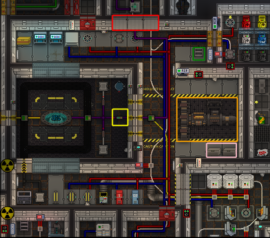 The Shrike's Reactor Core room.